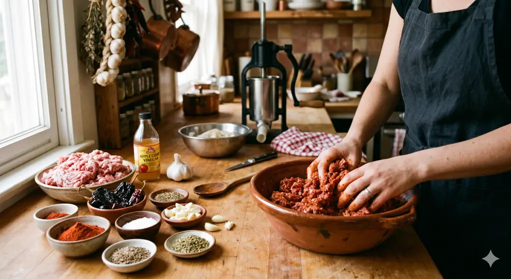 Homemade Chorizo